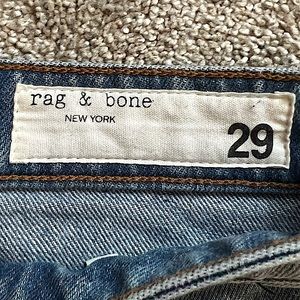 rag & bone NEW YORK- MAYA HIGH-RISE ANKLE STRAIGHT